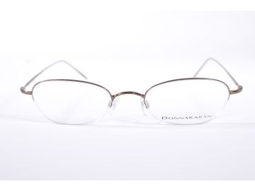 Donna Karan 8239 JV274 Bronze Rectangular Half Rim vintage Women’s new glasses with Clear Lenses