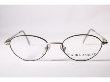 Laura Ashley Vintage Iris Womens Metal Full Rim Metal Eyewear Glasses 50 mmmm