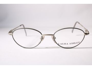 Laura Ashley Vintage Iris Womens Metal Full Rim Metal Eyewear Glasses 50 mmmm