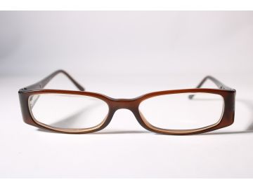 Chanel Vintage 3094 c.538 Womens Brown Full Rim Plastic Eyewear Glasses