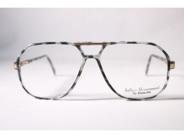 Julian Beaumont Vintage MOD 154 Mens Grey Full Rim Plastic Eyewear Glasses