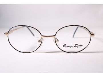 Champs Elysees Vintage 812 Unisex Gold Full Rim Metal Eyewear Glasses 50 mmmm