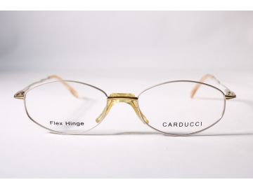 Carducci Vintage CD109  Womens Gold Full Rim Metal Eyewear Glasses 51 mmmm