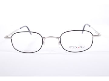 Otto Kern 9472 JV303 Black Square Full Rim vintage Men’s new glasses with Clear Lenses