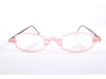 Parisline 952 JV355 Pink Rectangular Full Rim vintage Women’s new glasses with Clear Lenses