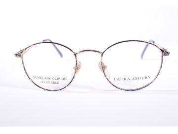 Laura Ashley Gea JV384 Multicolored Round Full Rim vintage Women’s new glasses with Clear Lenses