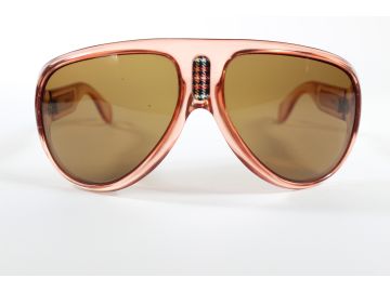 Jackie Stewart JS JV509 Transparent Pink Irregular Full Rim vintage Men’s new glasses
