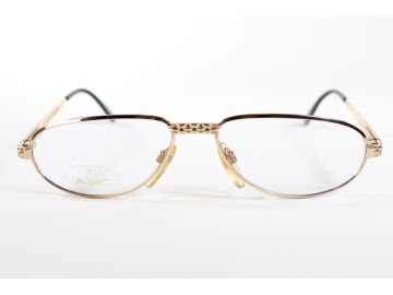 Ettore Bugatti EB 501 1236 JV529 Gold Irregular Full Rim vintage Men’s new glasses