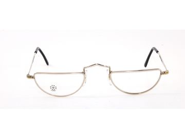 Vintage MERX Gold Gold Men’s used glasses Full Rim jv568 Frames Eyewear