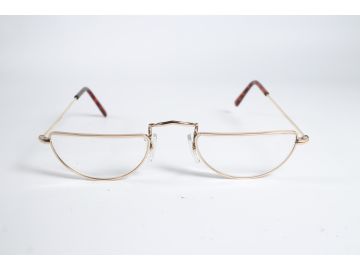Gold Vintage 1960's Gold 12 KT GP Unisex Gold Full Rim Gold Eyewear Glasses