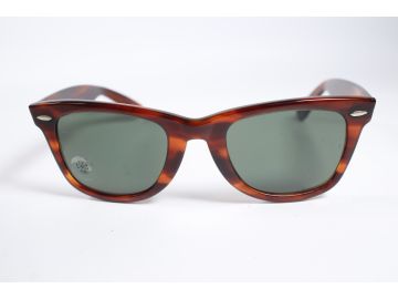 Ray Ban Vintage B+L 60's Unisex Tortoise Full Rim Plastic Eyewear Glasses