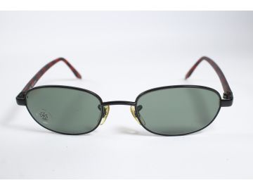 Ray Ban Vintage B+L 80's Unisex Black Full Rim Metal Eyewear Sunglasses