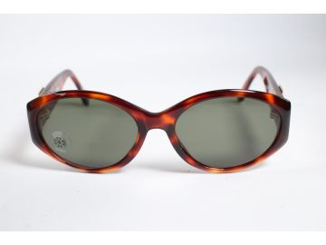 Chagall Vintage G991 Womens Tortoise Full Rim Plastic Eyewear Sunglasses