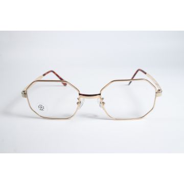 Eyeglasses_sunglasses_BMR Vintage 1980's Gold 12 KT GF Unisex Gold Full Rim Gold Eyewear Glasses