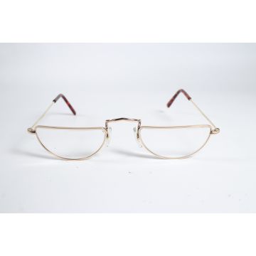 Eyeglasses_sunglasses_Gold Vintage 1960's Gold 12 KT GP Unisex Gold Full Rim Gold Eyewear Glasses