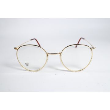 Eyeglasses_sunglasses_Gold Vintage 1970's Gold 14 KT GR Unisex Gold Full Rim Gold Eyewear Glasses