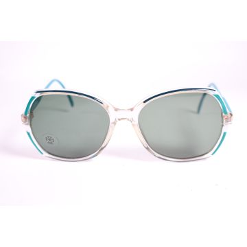 Eyeglasses_sunglasses_Gucci Vintage GG2102 Womens Blue Full Rim Plastic Butterfly Eyewear Glasses