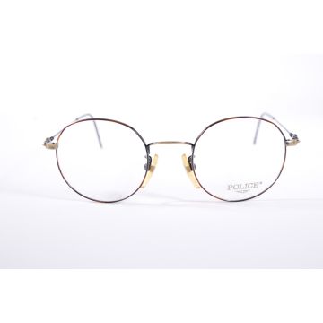 Eyeglasses_sunglasses_Police 2217 JV324 Tortoiseshell(amixofbrownandblacktones) Panto Full Rim vintage Men’s new glasses with Clear Lenses