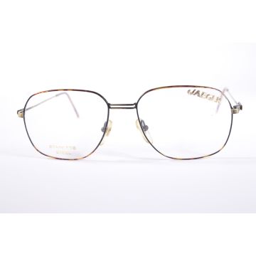 Eyeglasses_sunglasses_Jaeger 107 JV368 Tortoiseshell(amixofbrownandblacktones) Square Full Rim vintage Men’s new glasses with Clear Lenses