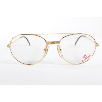 Eyeglasses_sunglasses_Carrera 5386 JV506 Gold Aviator  Full Rim vintage Men’s new glasses