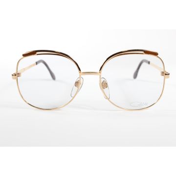 Eyeglasses_sunglasses_Cazal 208 JV524 Gold Retro Square Full Rim vintage Women’s new glasses