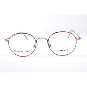 Eyeglasses_sunglasses_St.Moritz Vidal JV65 Tortoiseshell(amixofbrownandblacktones) Panto Full Rim vintage Men’s new glasses with Clear Lenses